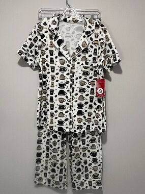 89th Madison Soft Pajamas, Coffee design, Small
